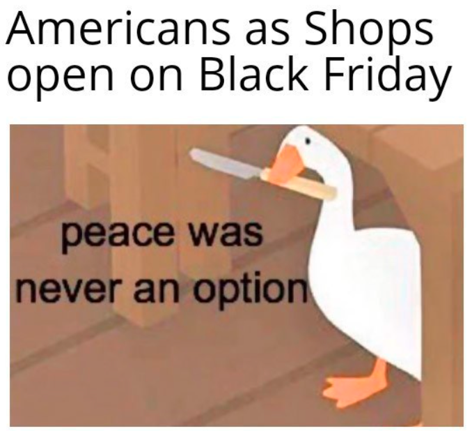 Radically Funny Black Friday Memes Internxt Blog