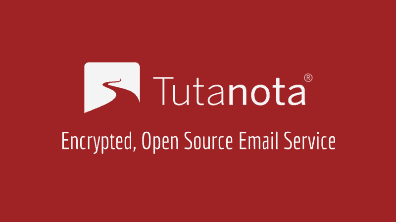 Tutanota encrypted email service logo.