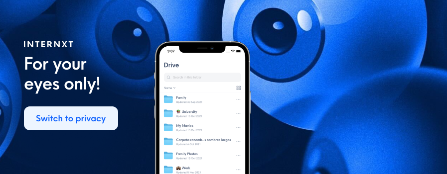 Internxt is a cloud storage service based on privacy