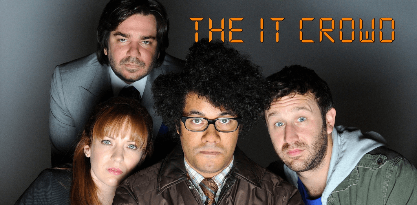 Cybersecurity TV show: The IT Crowd