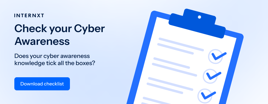 Internxt Cybersecurity Checklist assesses your digital security.