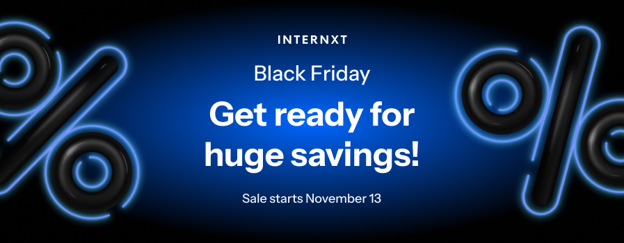 Internxt Black Friday sale starts November 23