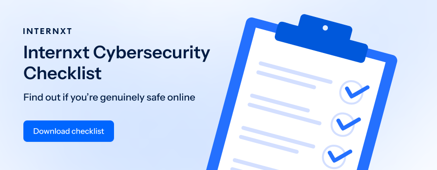 Internxt Cybersecurity Checklist assesses your digital security.