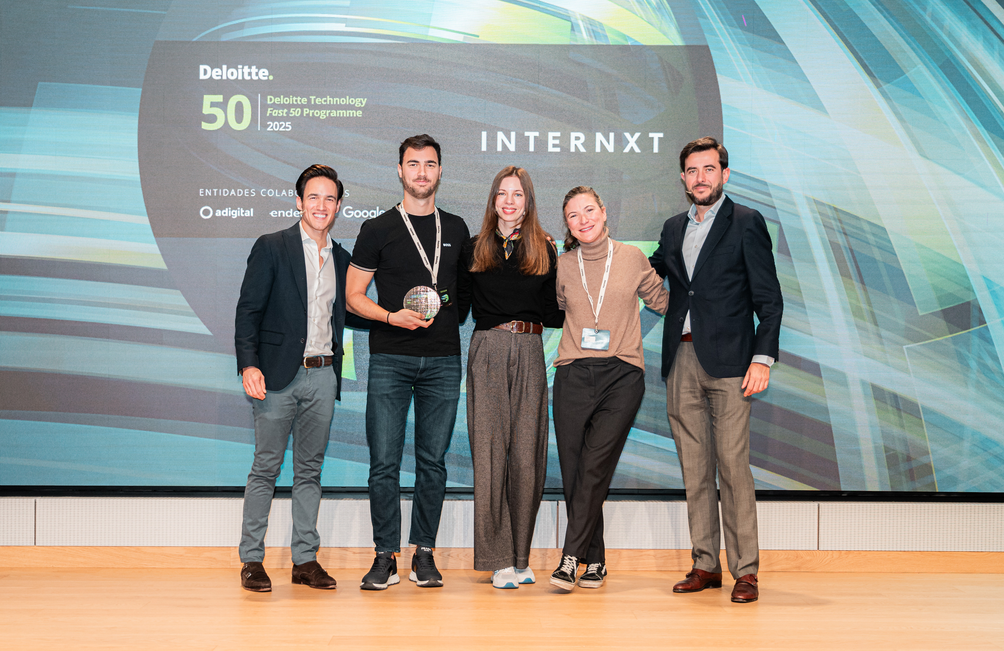 Internxt Deloitte fast 50 programme