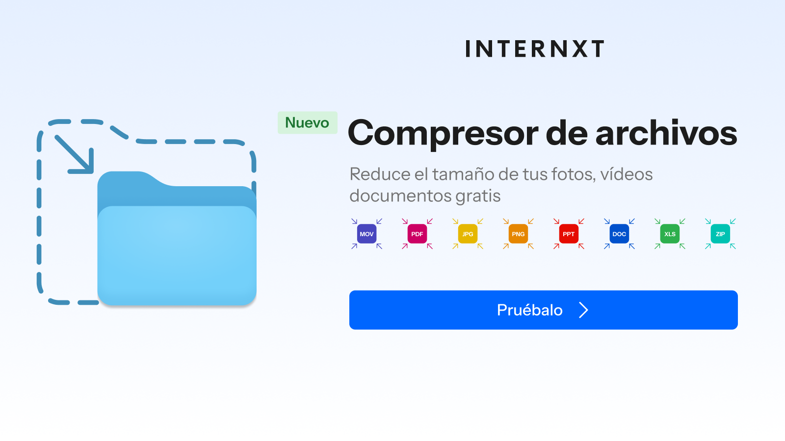 Internxt free file compressor