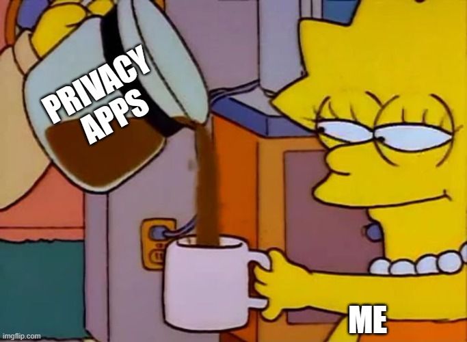 Online privacy memes