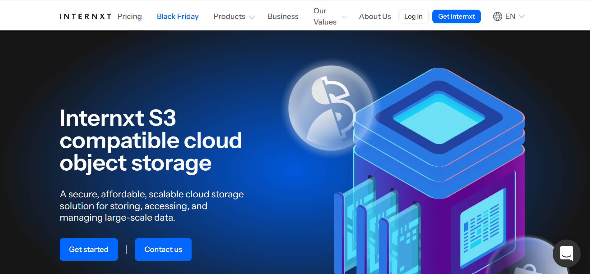 Internxt S3 vs Dropbox vs SharePoint