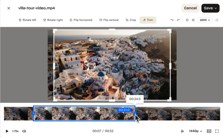 Dropbox vs OneDrive video features