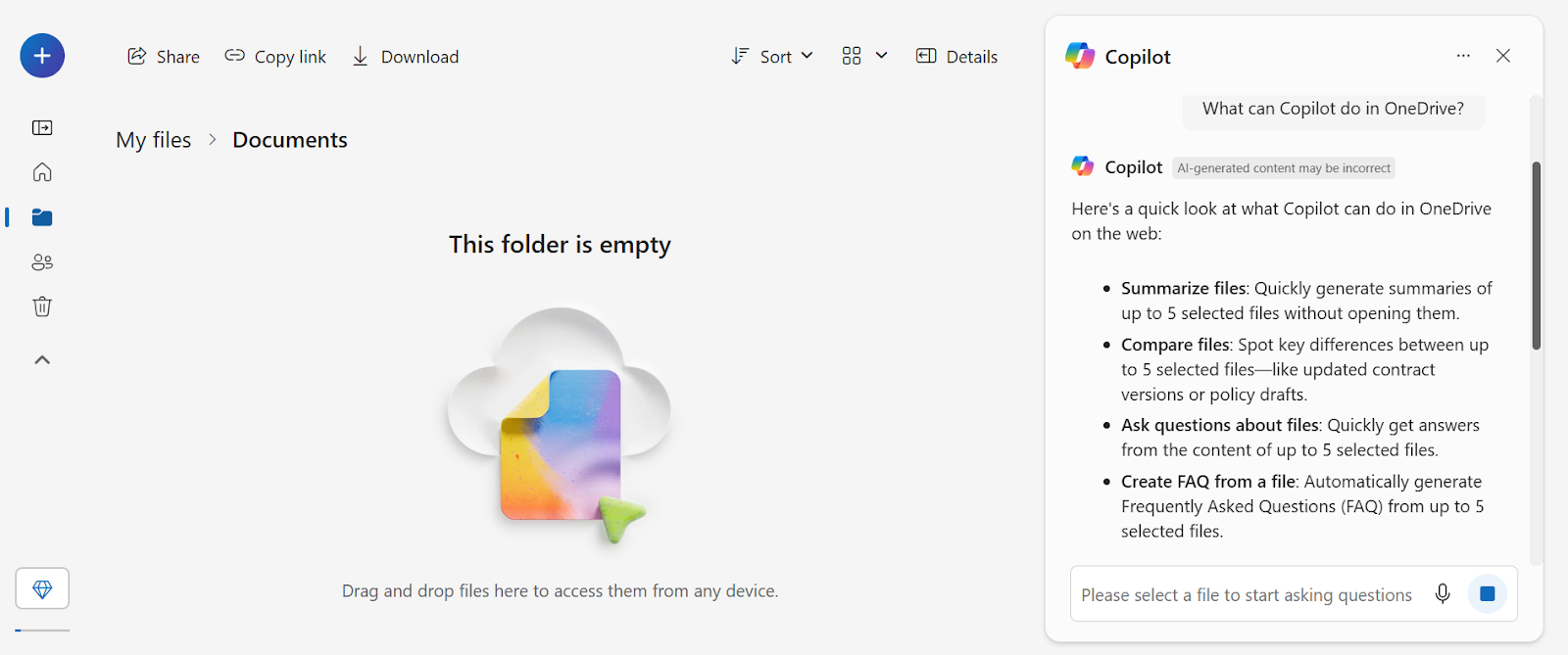 OneDrive vs Dropbox AI