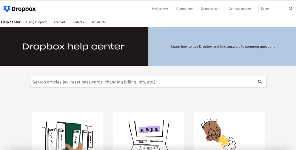 Dropbox vs iCloud customer support