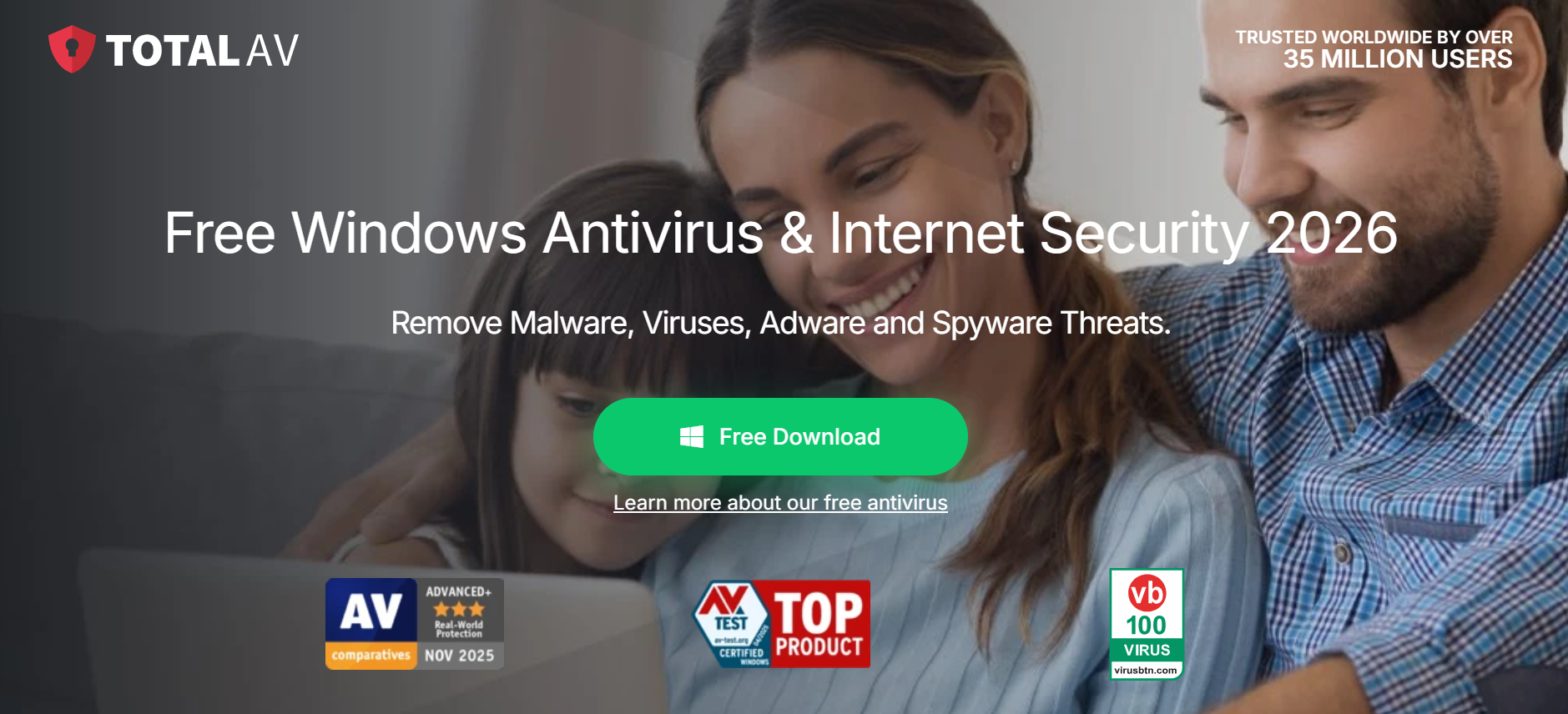 Best free antivirus software: TotalAV