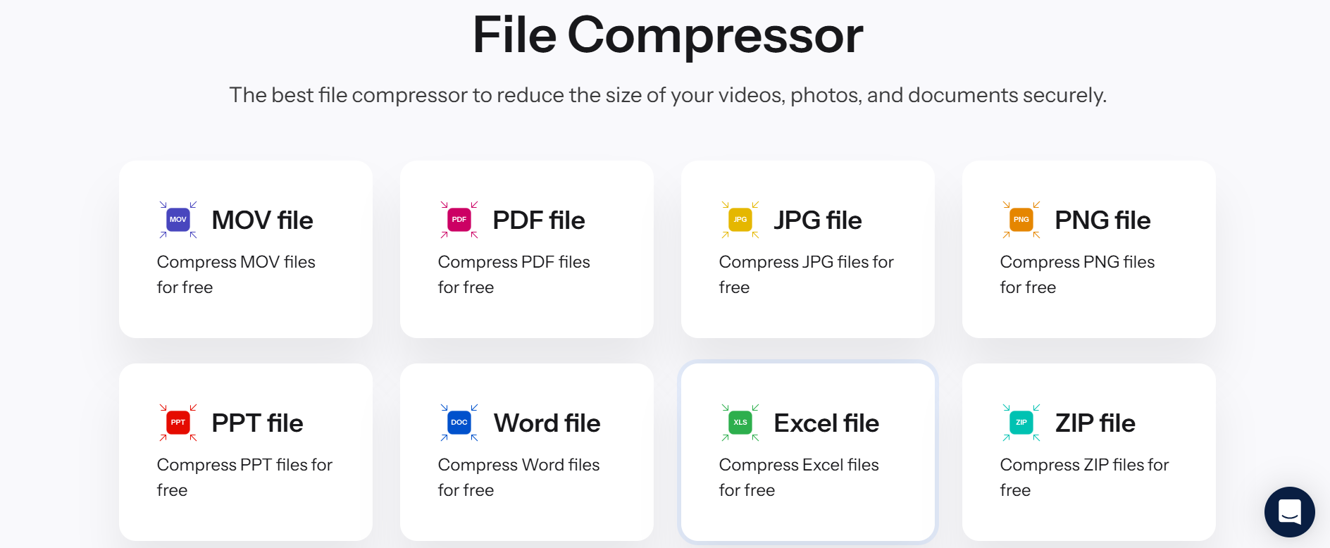 Internxt file compressor