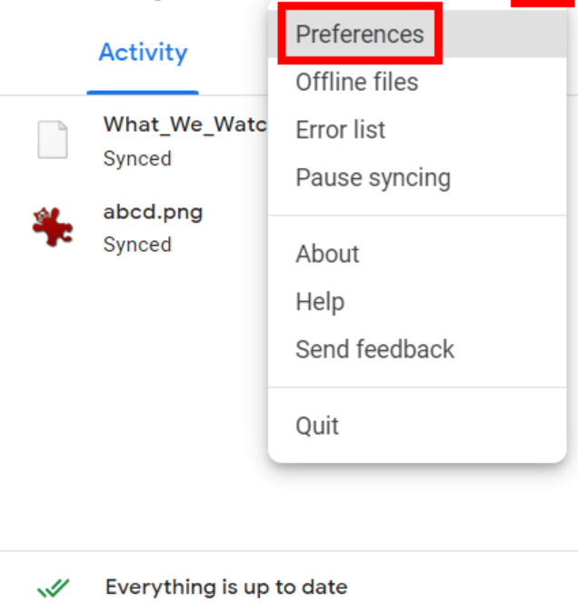 How to disable Google Photos backup on desktop