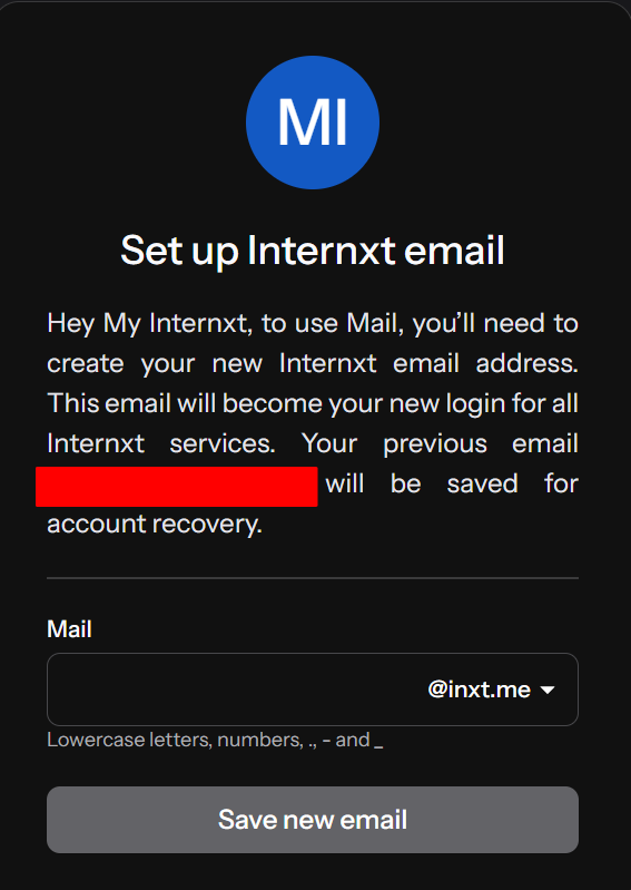 How to set up Internxt Mail