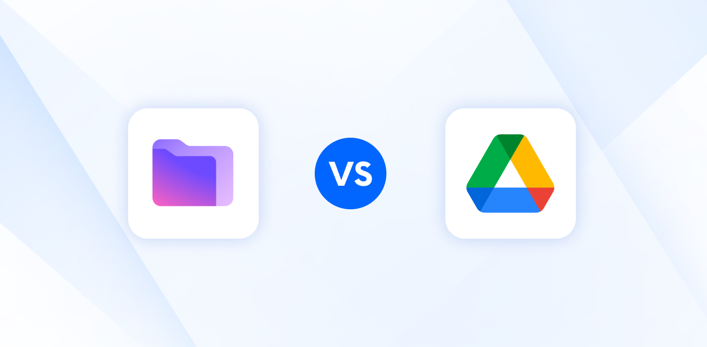 Proton Drive vs Google Drive.