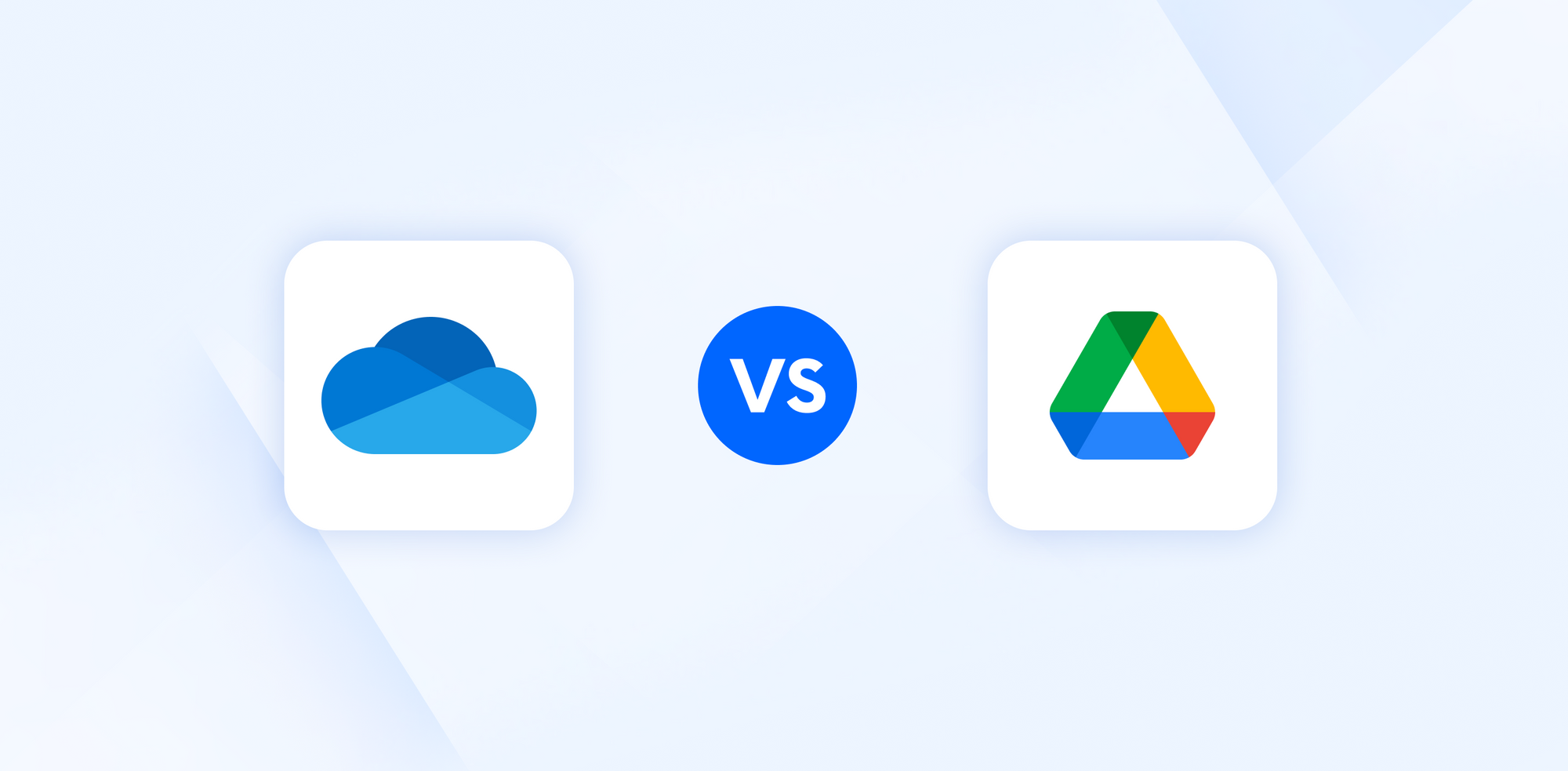 OneDrive vs Google Drive.