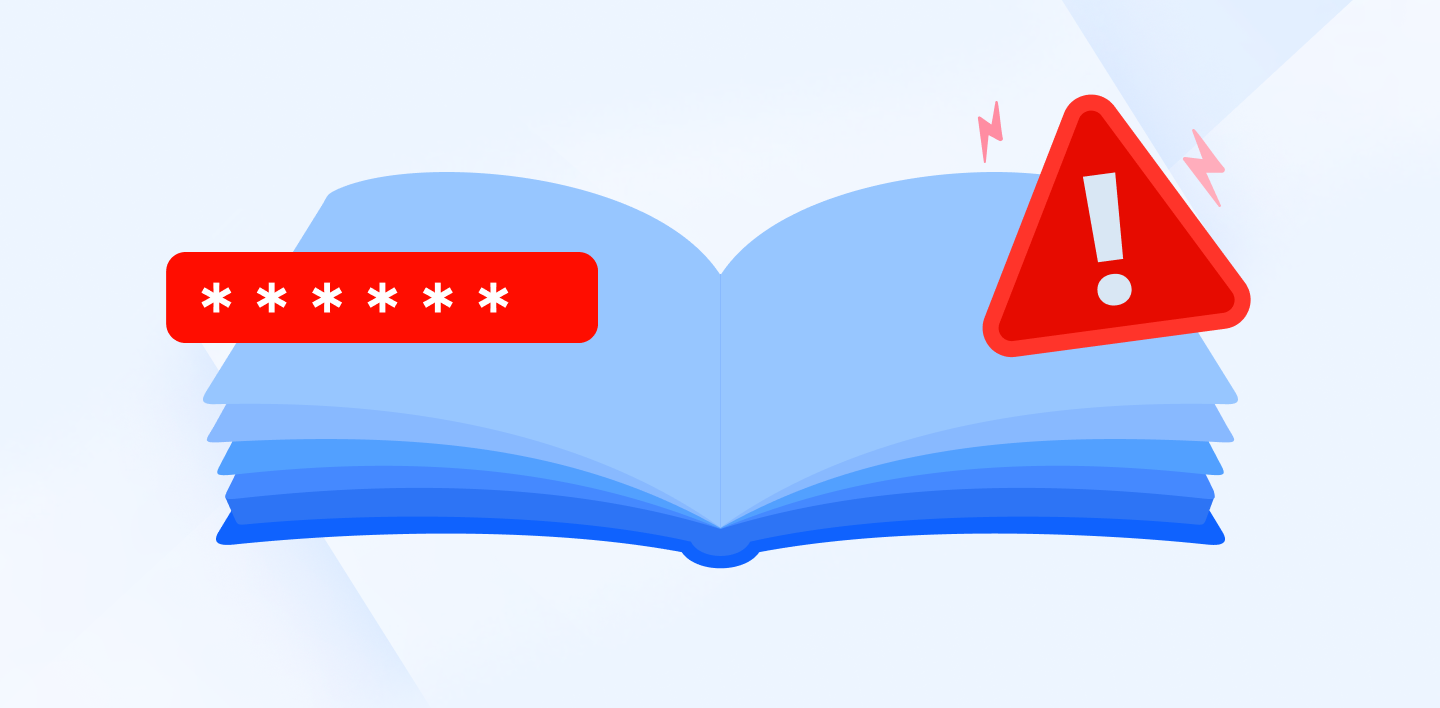 What is a dictionary attack?