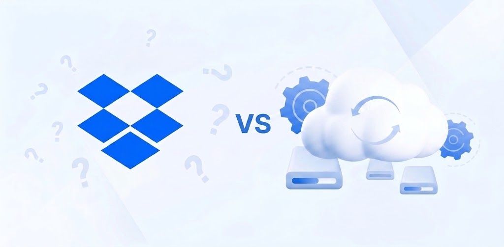 Dropbox vs cloud backup