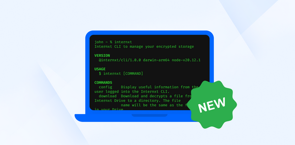 New Feature: WebDAV Is Now Available Alongside Internxt's CLI Tool