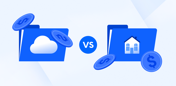 Cloud storage vs local storage cost