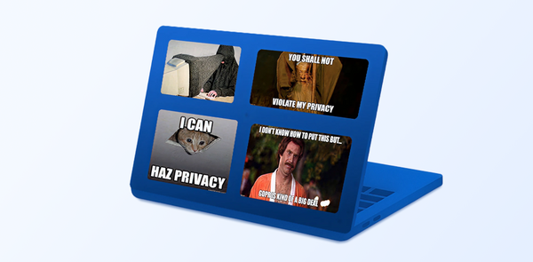 Online privacy memes