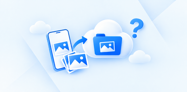 How do I save my photos in the cloud?