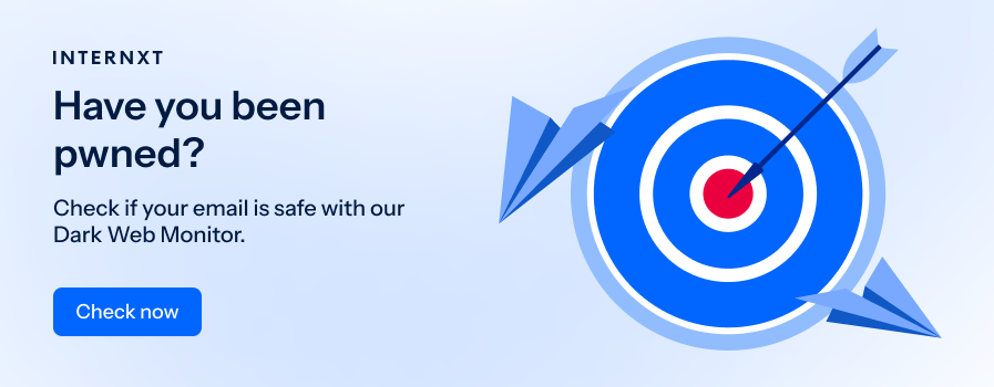 Internxt Dark Web Monitor