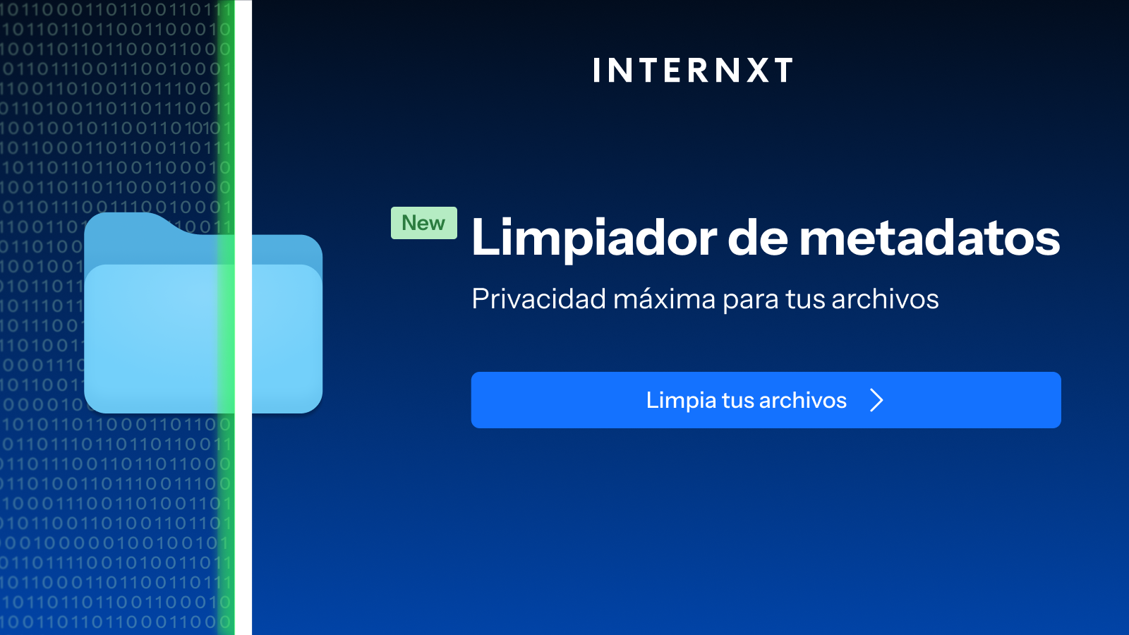 Internxt Limpiador de metadatos