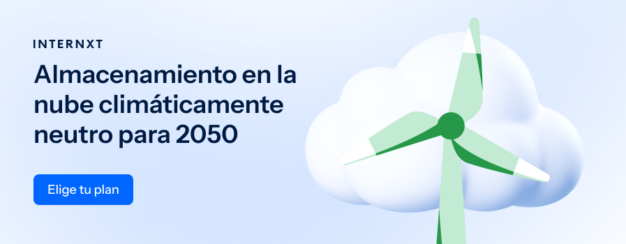 Internxt sostenibilidad