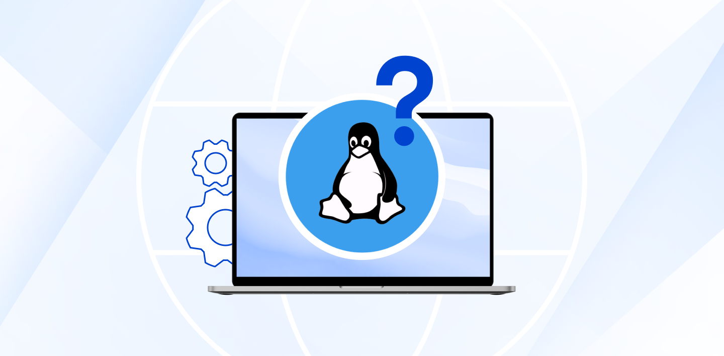 El pingüino Tux de Linux en un ordenador portátil.