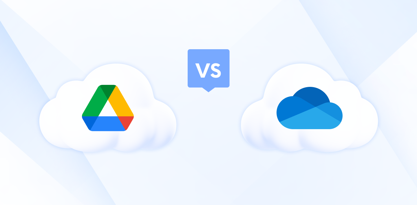 OneDrive vs Google Drive | Blog de Internxt