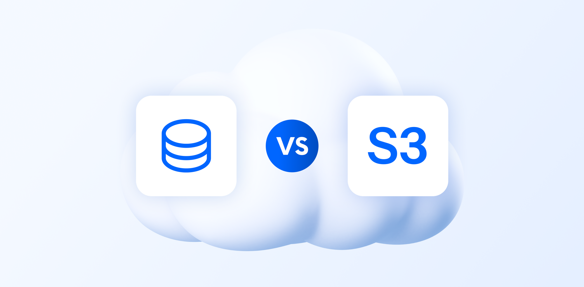 Block storage ve object storage