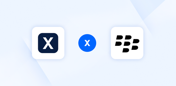 Colaboración entre Internxt y Blackberry