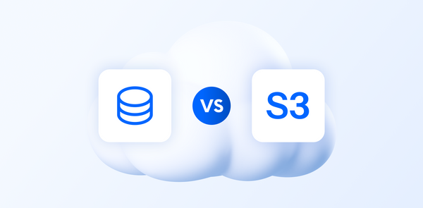 Block storage ve object storage